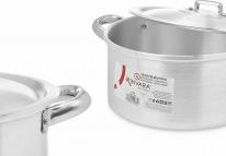 Produktbild Kinvara Aluminium-Kochtopf 22 cm 4 l (22 cm, Kochtopf, Aluminium)