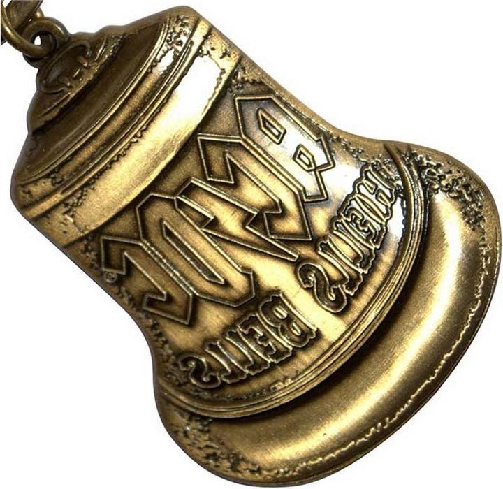 Actual product image AC/DC Hells Bells Keyring