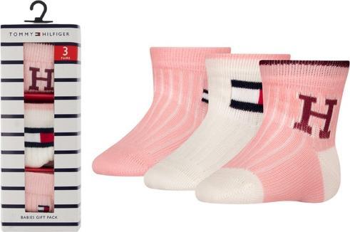 Immagine prodotto Tommy Hilfiger Calzini per bambini in confezione da 3 (confezione da 3, 19 - 22)