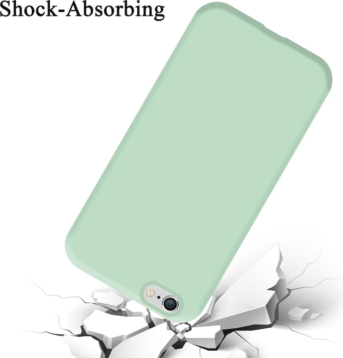 Actual product image Cadorabo TPU Liquid Silicone Case Cover (Apple iPhone 6)