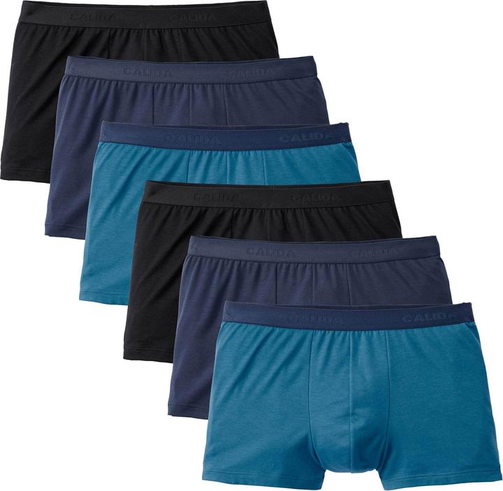 Produktbild Calida Boxershort Casual Figurbetont New Boxer Natural Benefit 3P (M, 6er Pack)