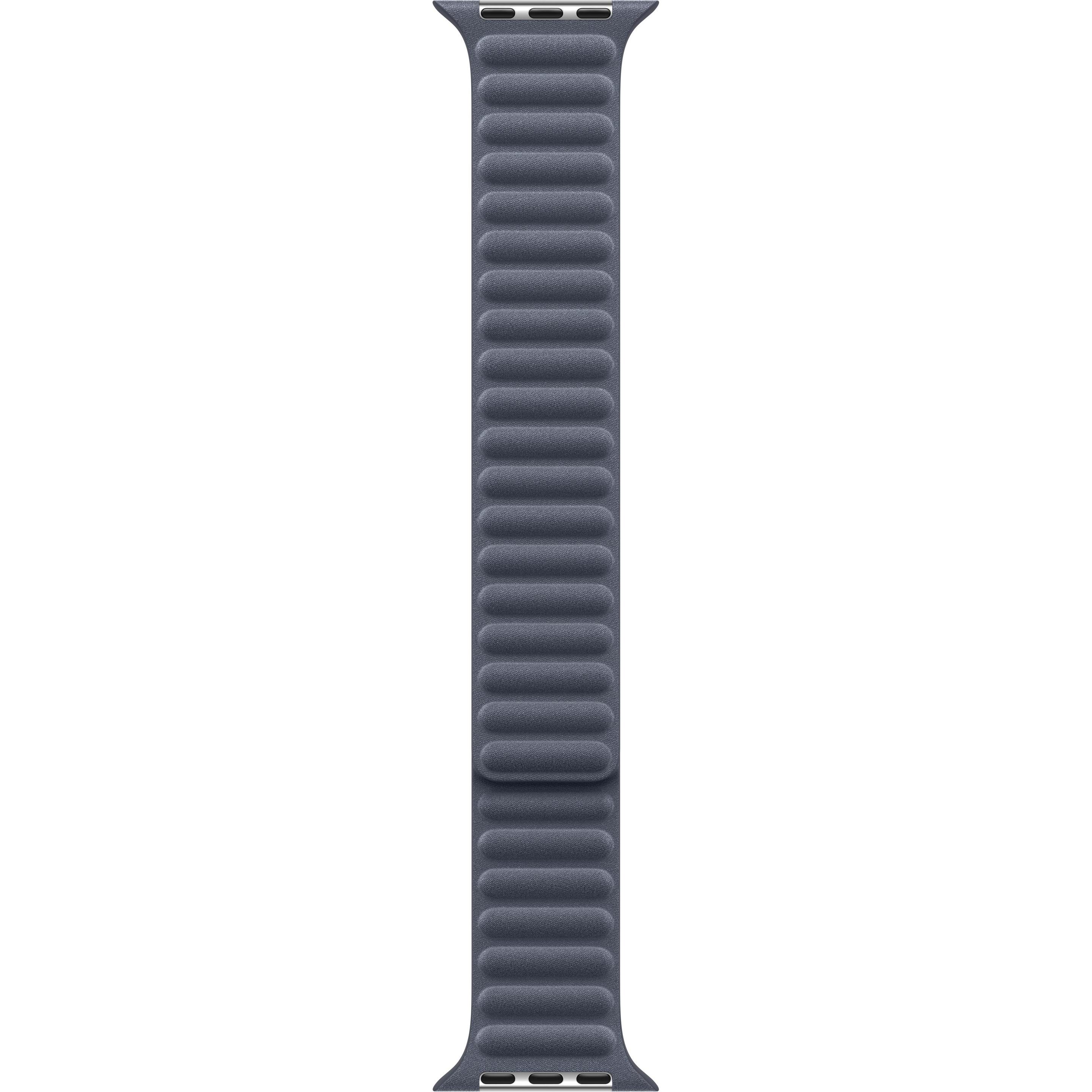 Apple Magnetic Link (42 mm, Recyceltes Polyester), Uhrenarmband, Blau