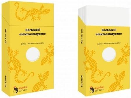 Produktbild Panta Plast Elektrostatische Notizzettel 50 Stk. Weiss