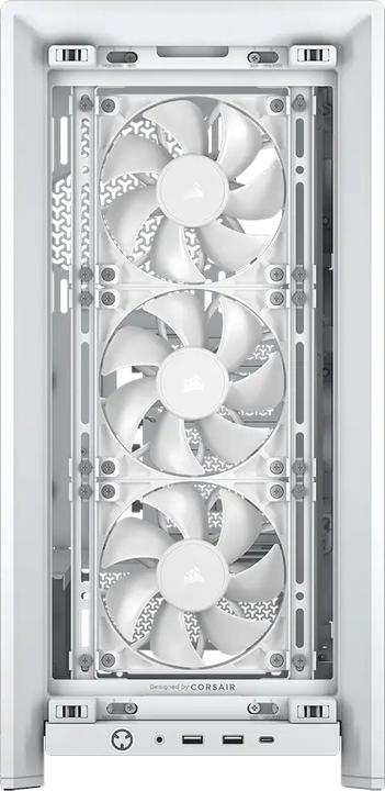 Produktbild Corsair Geh Midi FRAME 4000D RS Mid-Tower, White (Mini-ITX, ATX, mATX)