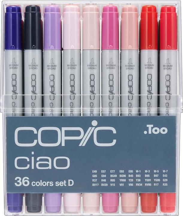 Produktbild Copic Marker Ciao 22075364 36er Set D (36 x)