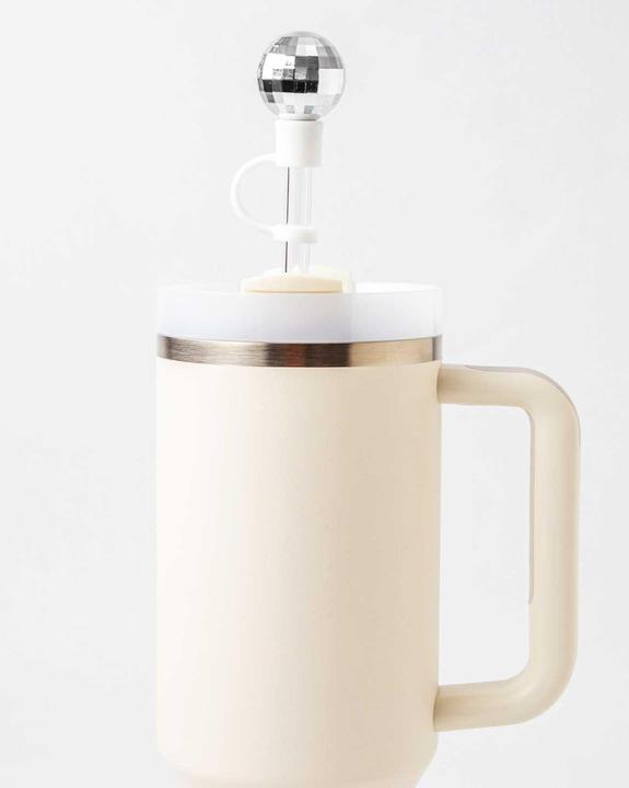 Actual product image I Am Creative Silikon Trinkhalm-Abdeckung passend für Trinkflaschen, Stanley