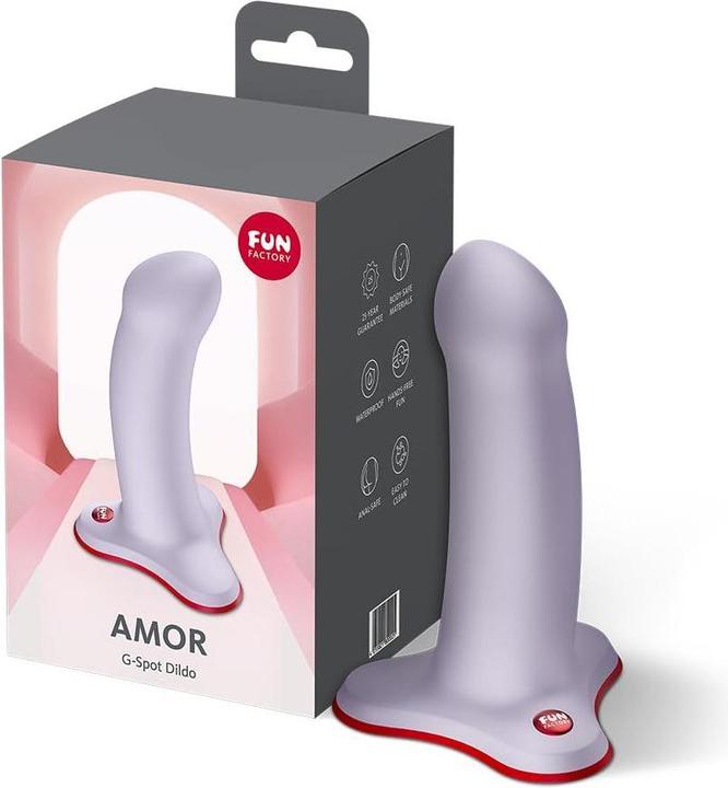 Actual product image Fun Factory - Amor G-Spot Dildo Lila