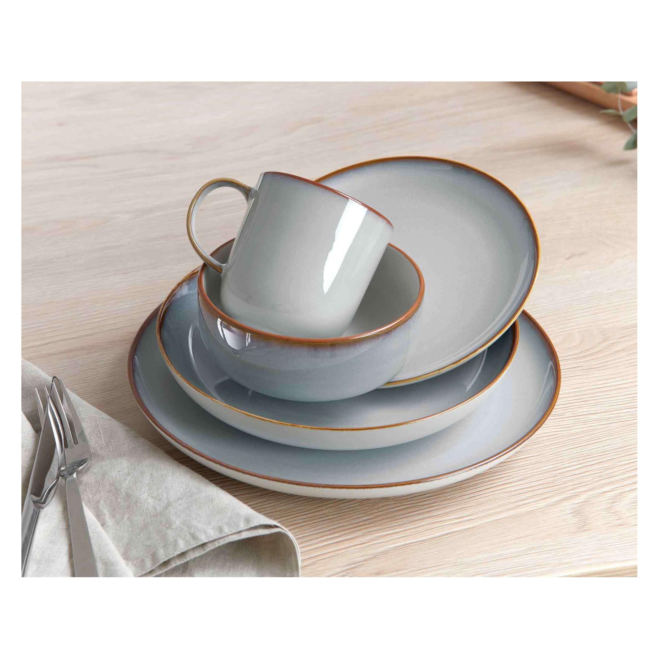 Ritzenhoff & Breker Tazza Da Caffè Gambia 400 Ml – Gres Fatto A Mano Con Glassa Reattiva Rosso-Marrone – Lavabile In Lavastoviglie
