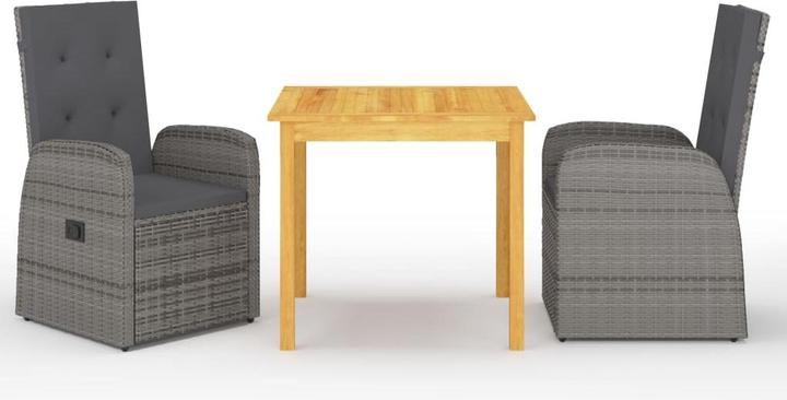 Produktbild vidaXL Garten-Essgruppe (85 x 85 x 74 cm)