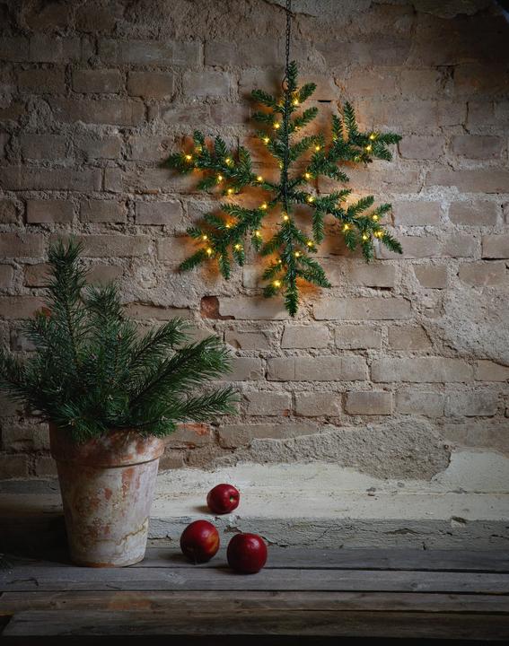 Produktbild Star Trading Künstliche Kranz Snowflake