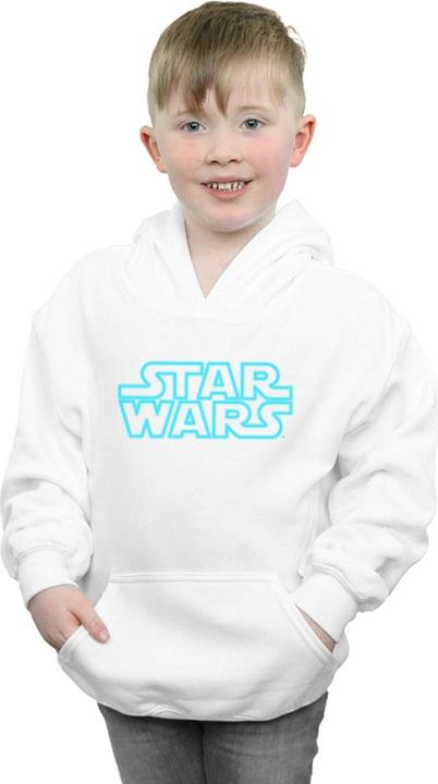Produktbild Star Wars Neon Sign Logo Kapuzenpullover Jungen (128)
