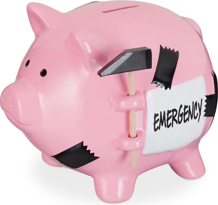 Immagine prodotto Relaxdays Salvadanaio (15,5 x 20 x 14,5 cm)