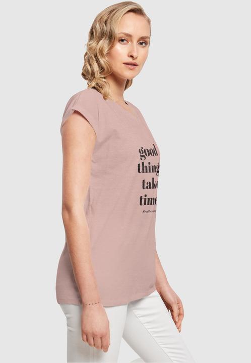 Image du produit Merchcode T-shirt Ladies Good Things Take Time - 117487 (L)