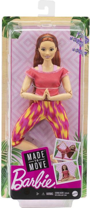 Immagine prodotto Barbie Bambola in tenuta da yoga rossa