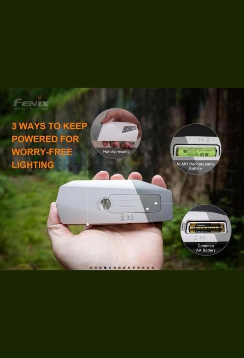 Actual product image Fenix E-STAR self-rechargeable torch (12.70 cm, 100 lm)