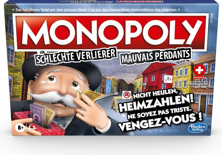 Produktbild Monopoly für schlechte Verlierer (Deutsch, Französisch, Italienisch)