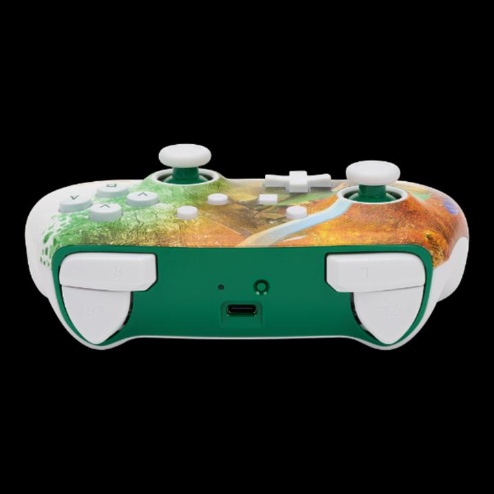 Actual product image PowerA Enhanced Wireless Switch Controller - Zelda Watercolor (Switch, Switch Lite, Switch OLED)