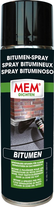 MEM Bitumen spray (0.41 kg, Black, 500 ml)
