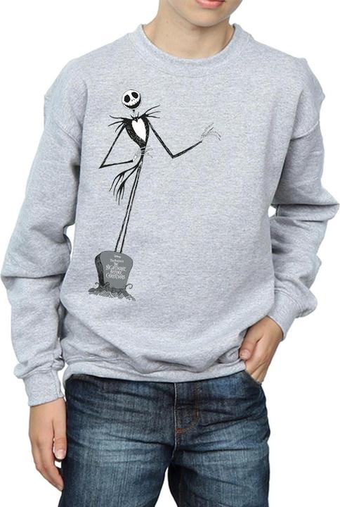 Immagine prodotto Disney Nightmare Before Christmas Jack Pose Felpa Ragazzi (140, 146)