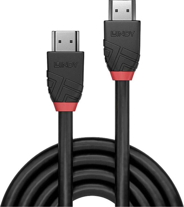 Produktbild Lindy 15m Standard HDMI Kabel, Black Line HDMI Stecker an Stecker (15 m, HDMI, 2.0)