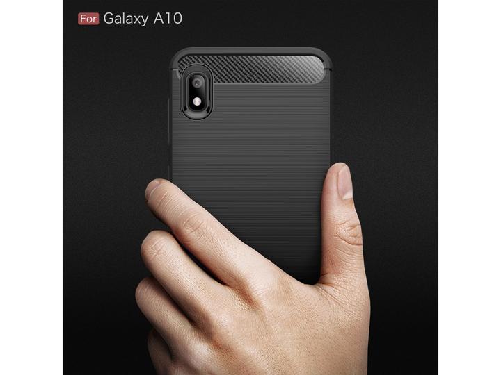 Image du produit Screenguard Samsung Galaxy A10 Housse Carbon Brushed Soft TPU (Samsung Galaxy A10)