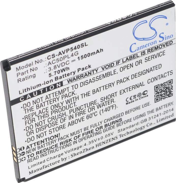 Immagine prodotto AccuCell Akku Archos AC50PL4G, Archos 50 Platinum 4G