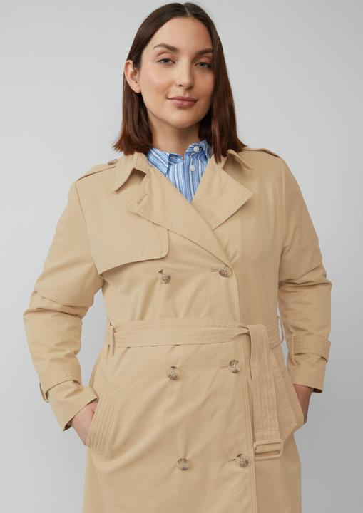 Produktbild S.Oliver Outdoor-Mantel Trenchcoat mit Streifen-Futter