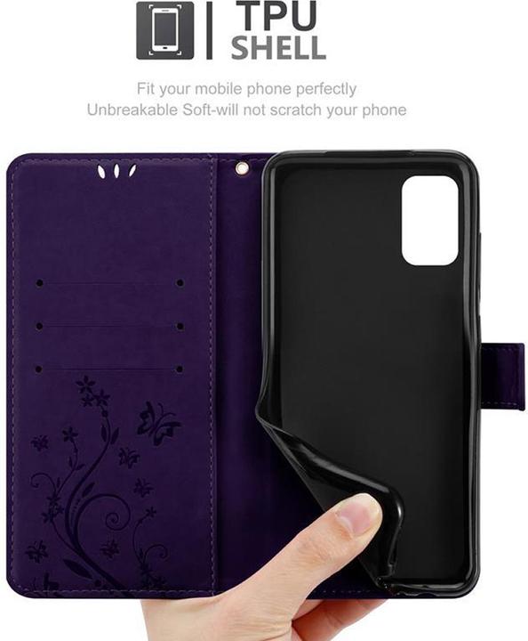 Actual product image Cadorabo Flower Book Cover (Samsung Galaxy A41)