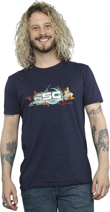 Immagine prodotto Disney Lightyear Star Command Graphic Title Maglietta Uomo (5XL)