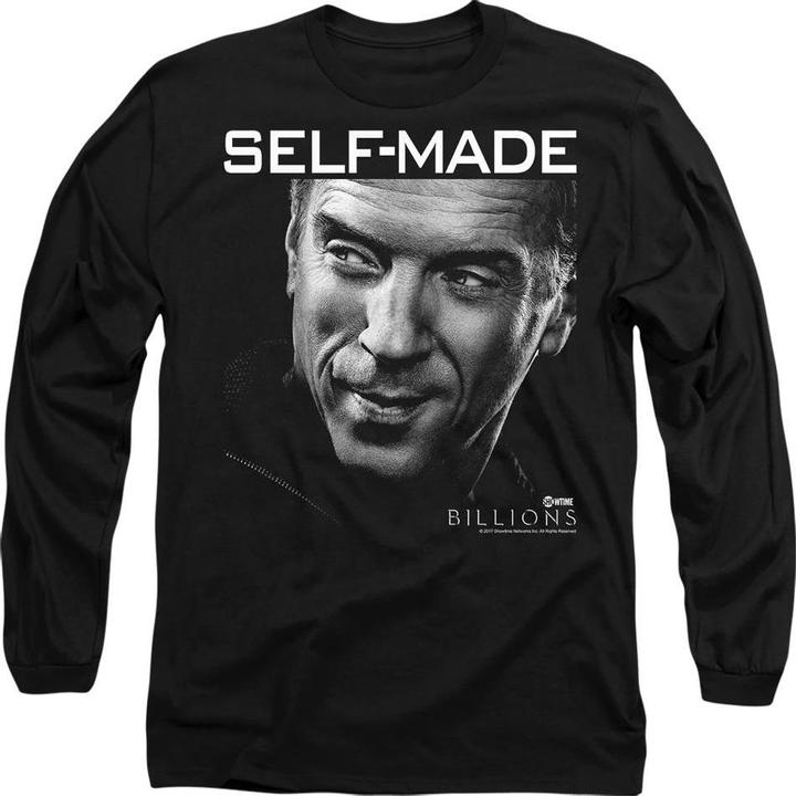 Actual product image Billions Unisex Adult Self Made T-Shirt (M)