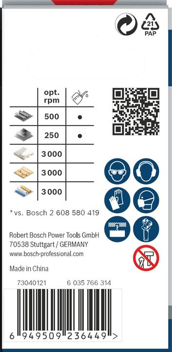 Actual product image Bosch Professional Zubehör PRO Multi material hole saw, 17 mm, with thread (17 millimetres)