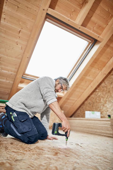 Actual product image Festool Cordless drill driver CXS 18 C 3.0-Plus (Rechargeable battery operated)