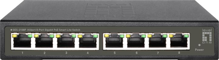 Image du produit LevelOne Commutateur 8x GE GES-2108P 8xPoE (8 ports)