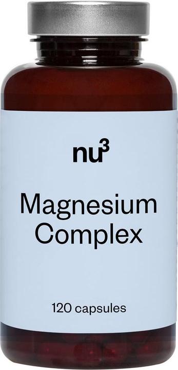 Actual product image nu3 Premium Magnesium (120 Piece, Capsules, 120 g)