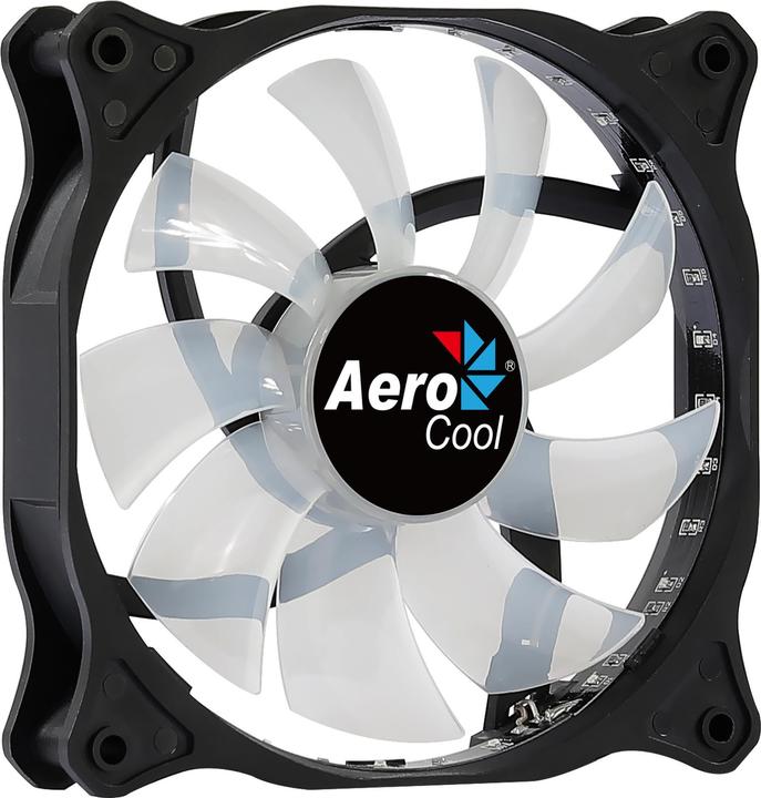 Produktbild AeroCool Cosmo 12 Computergehäuse Ventilator 12 cm Schwarz (120 mm, 1x)