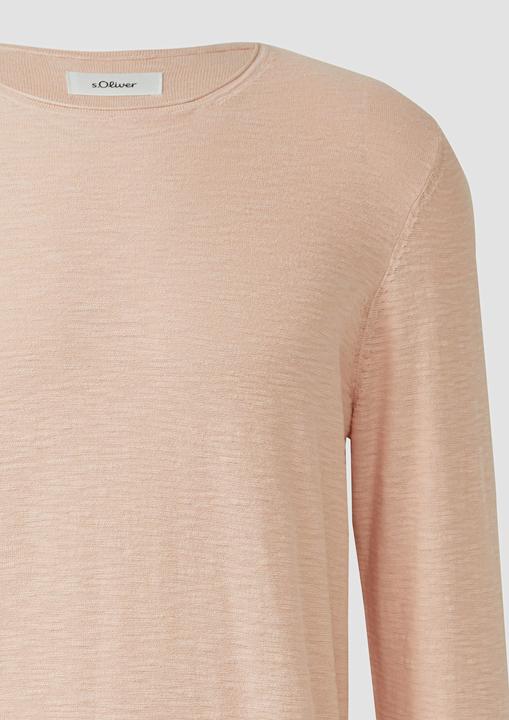 Image du produit s.Oliver Strickpullover Strickpullover mit Flammgarnstruktur (S)