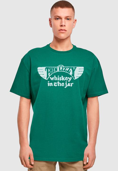 Produktbild Merchcode Thin Lizzy - Whiskey Amended Heavy Oversize Tee - 159999 (S)