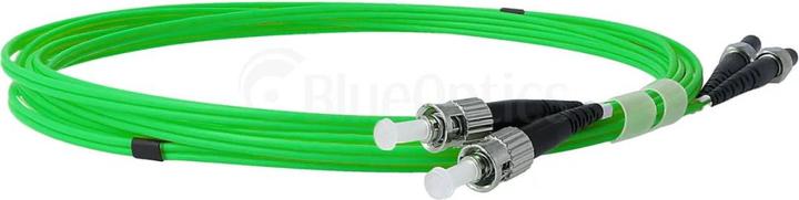 Image du produit BlueOptics Câble patch fibre optique duplex ST-FSMA multimode OM5 0,5 mètre (0.50 m)