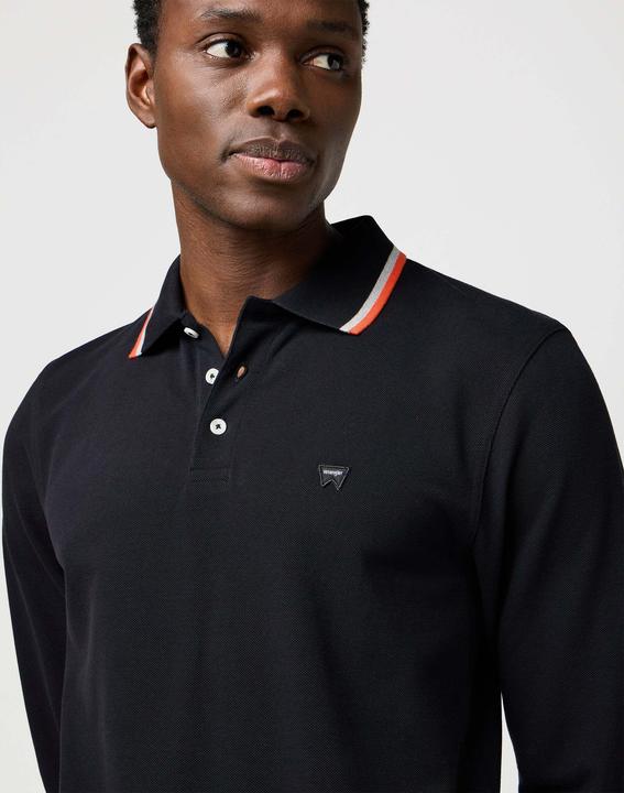 Actual product image Wrangler Langarmpolo Ls Polo Shirt (L)