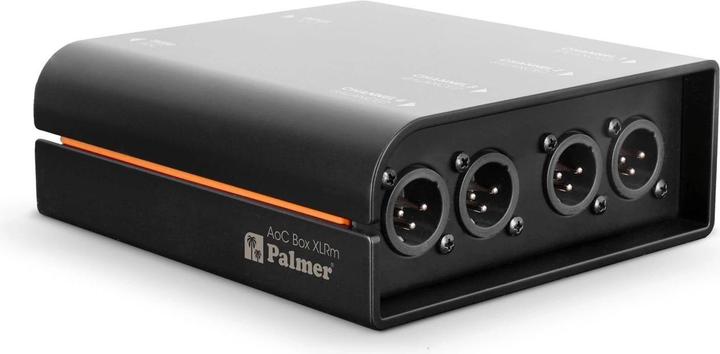 Immagine prodotto Palmer Audio AoC Box XLRm - Audio over Cat Box da etherCON a 4 x XLR maschio (Adattatore angolare)