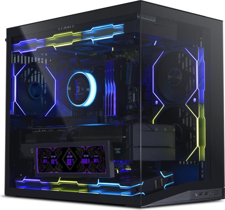 Produktbild Lian-Li 8.8" Universal Screen - schwarz