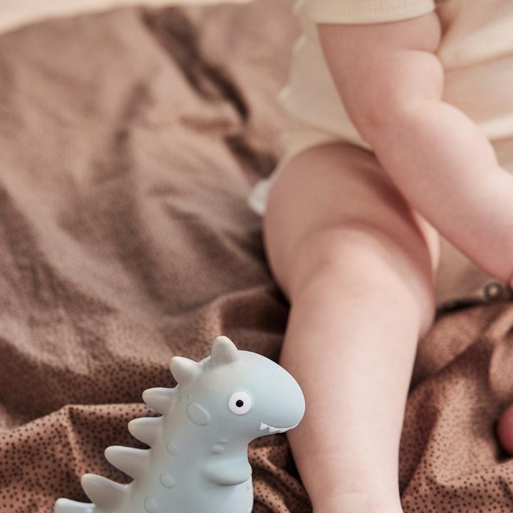 Actual product image OYOY Mini Teething Ring Dino Theo 14 x 4.5 cm (12 Months)