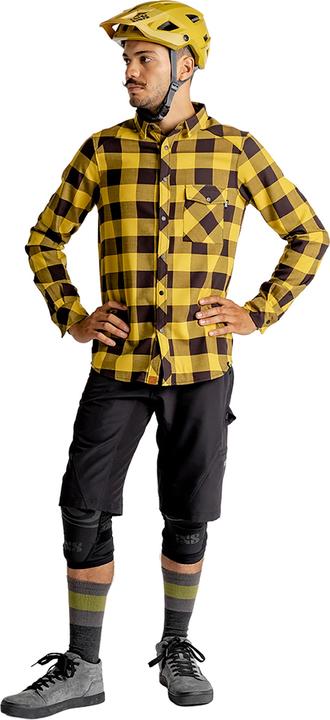 Actual product image iXS Shirt Carve Digger acacia-black XL (XL)