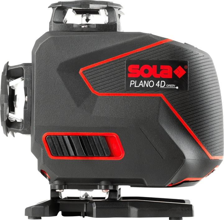 Produktbild Sola PLANO 4D GREEN 360Â° Kruislijnlaser set in koffer - Groen - 4x 30m