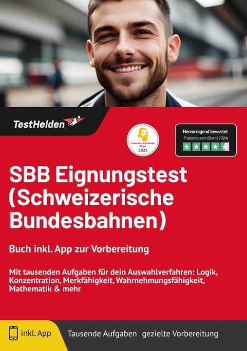 Produktbild Tom Wenk:SBB Eignungstest (Schweizerisc (Deutsch, Tom Wenk, 2024)