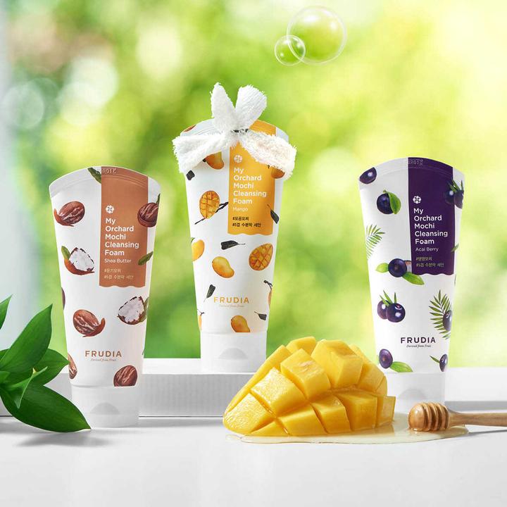 Actual product image Frudia My Orchard Shea Butter (Cleansing Foam, 120 ml)