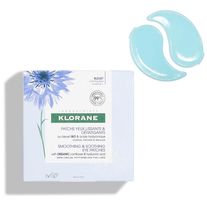 Image du produit Klorane Pads apaisants pour les yeux (Patchs pour les yeux, 1000 ml, Jour + nuit)