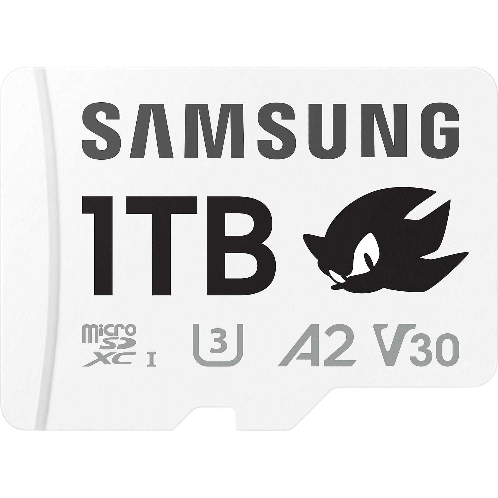 Samsung MB-MD1T0S (1000 GB, microSDXC, U3, UHS-I), Speicherkarte, Mehrfarbig