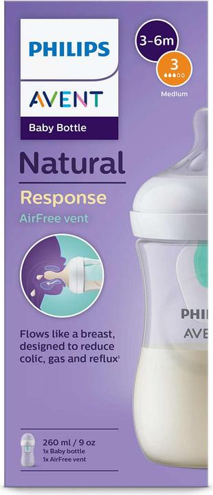 Immagine prodotto Philips Avent Risposta naturale AirFree (260 ml)