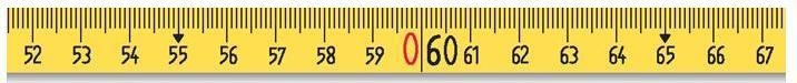 Produktbild BMI Kapselbandmass RADIUS Länge 20 m Bandbreite 13 mm mm/cm EG II Kunststoff Stahlmassband (20 m)